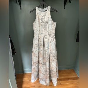 Blue/silver Evening Gown